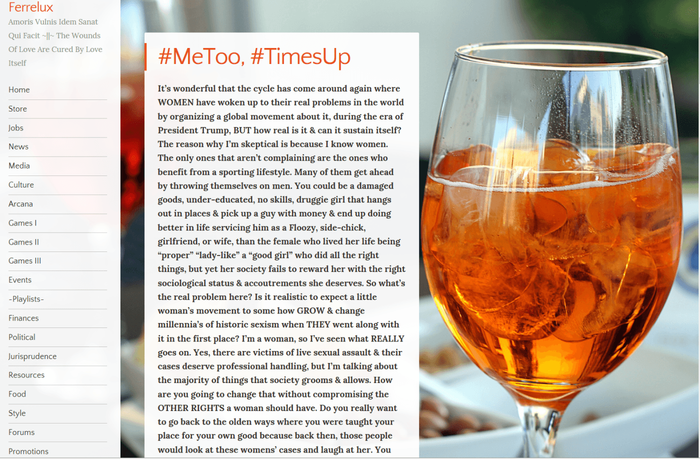 #MeToo🍻🍖🏩#TimesUp