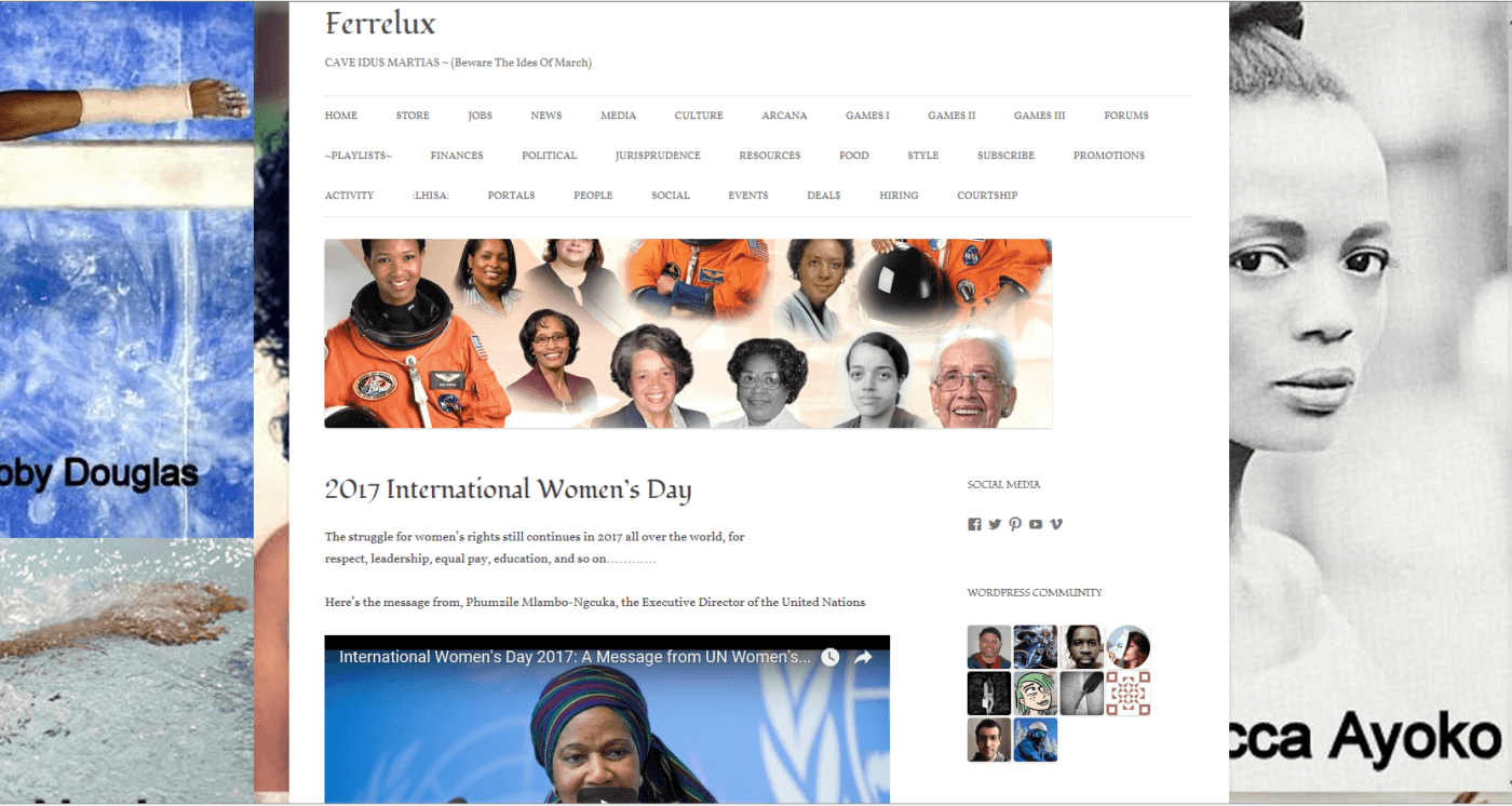 🚺2017 International Women’s Day🦋