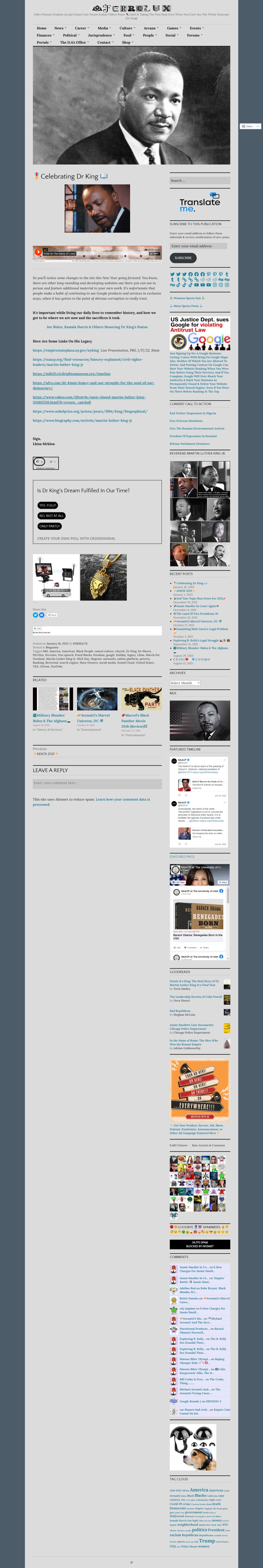 ๐Celebrating Dr King ๐