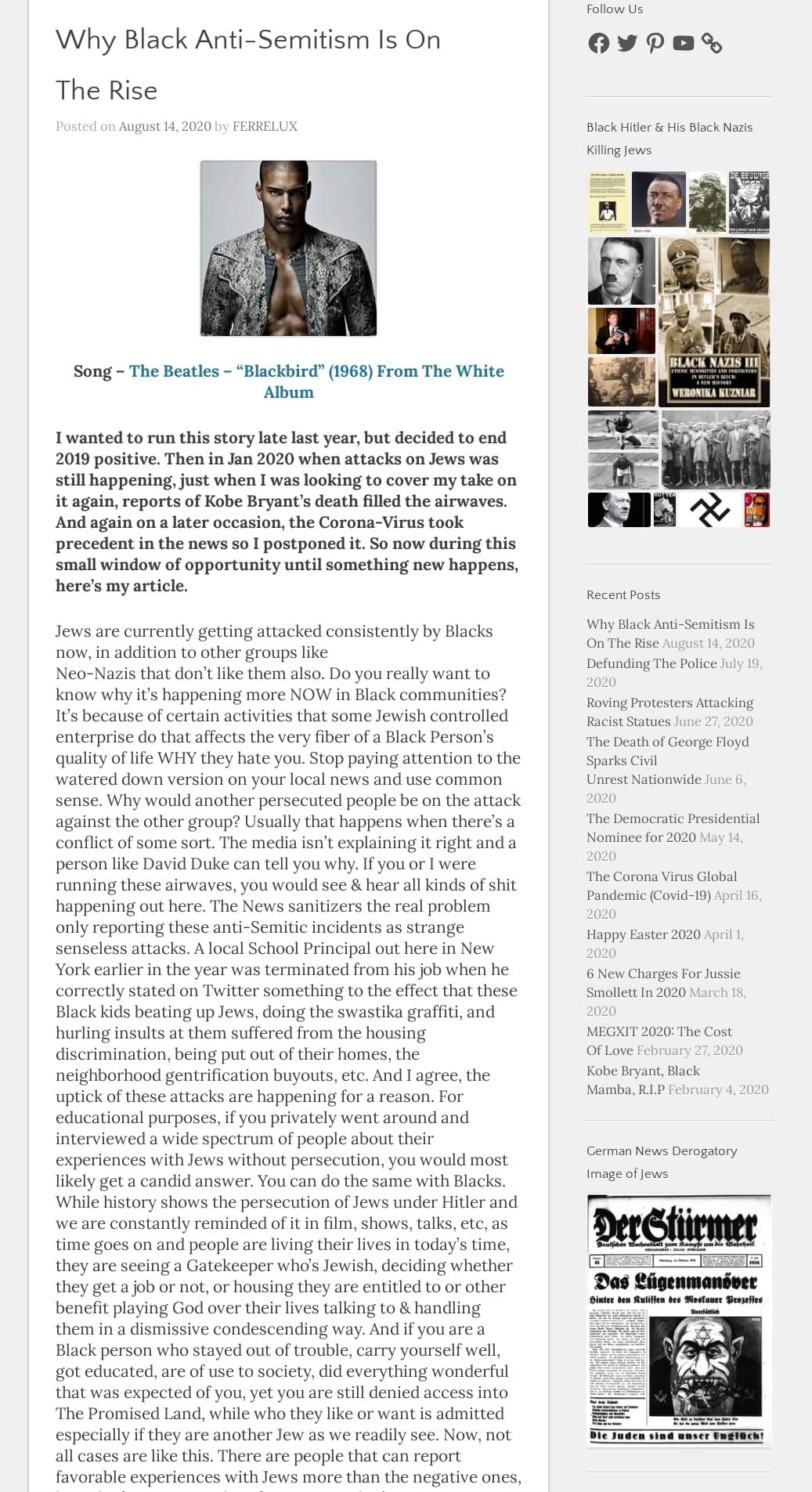 Why Anti-Semitism Is On The Rise In Black Communities ๐ณ๐ฏ๐